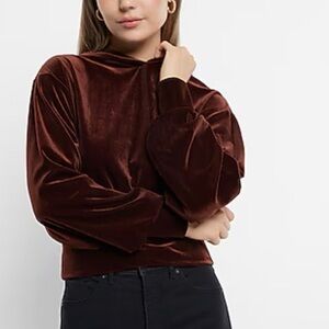 Express velvet hoodie